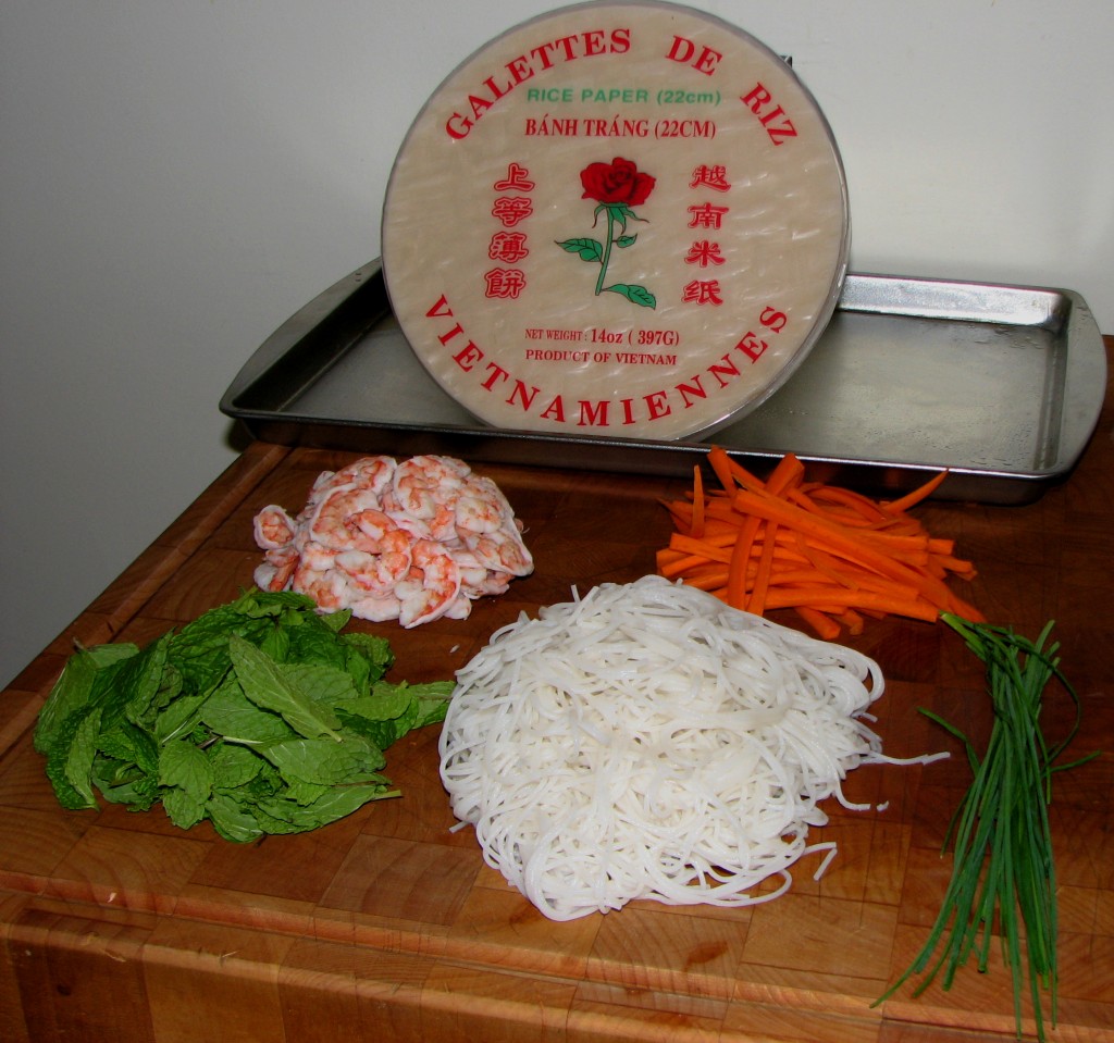 Vietnamese Spring Rolls Ingredients