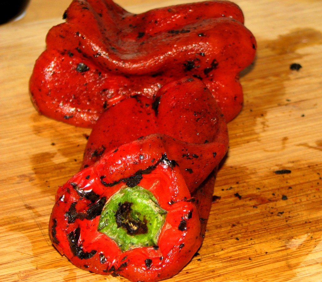 Homemade Roasted Red Peppers, Red Bell Peppers, Red Pepper Hummus