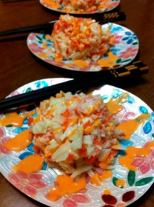 Krab Salad with Spicy Mayo