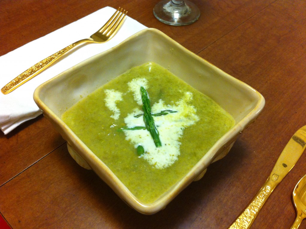 Cream of Asparagus Soup, Asparagus, Cream, Soup, Cream Soup, First Course,