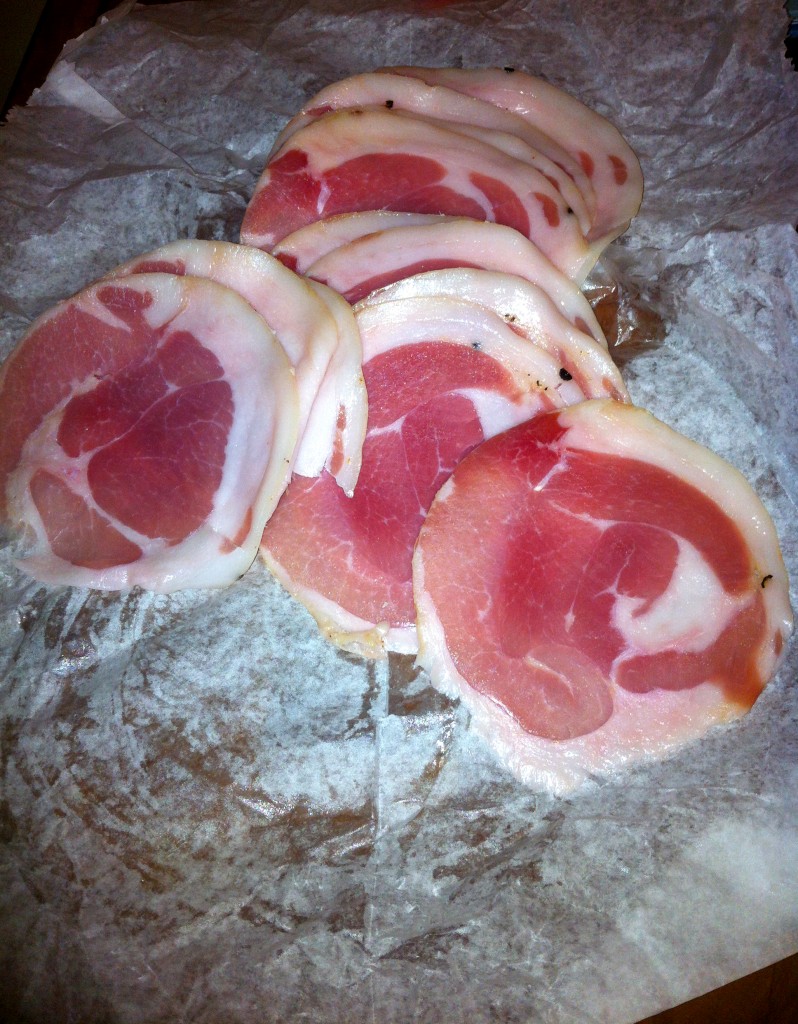 pancetta, carbonara, Italian bacon, 