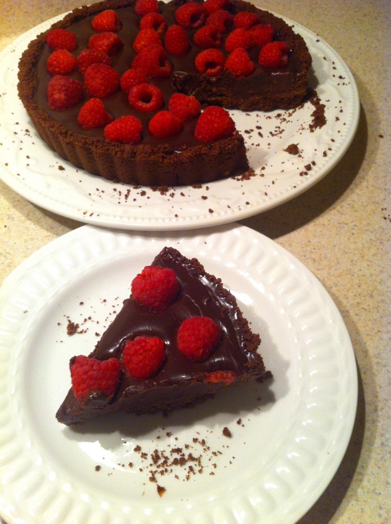 Chocolate Raspberry Tart