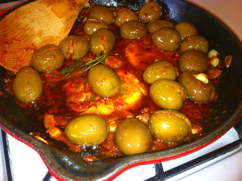 Moroccan olives 