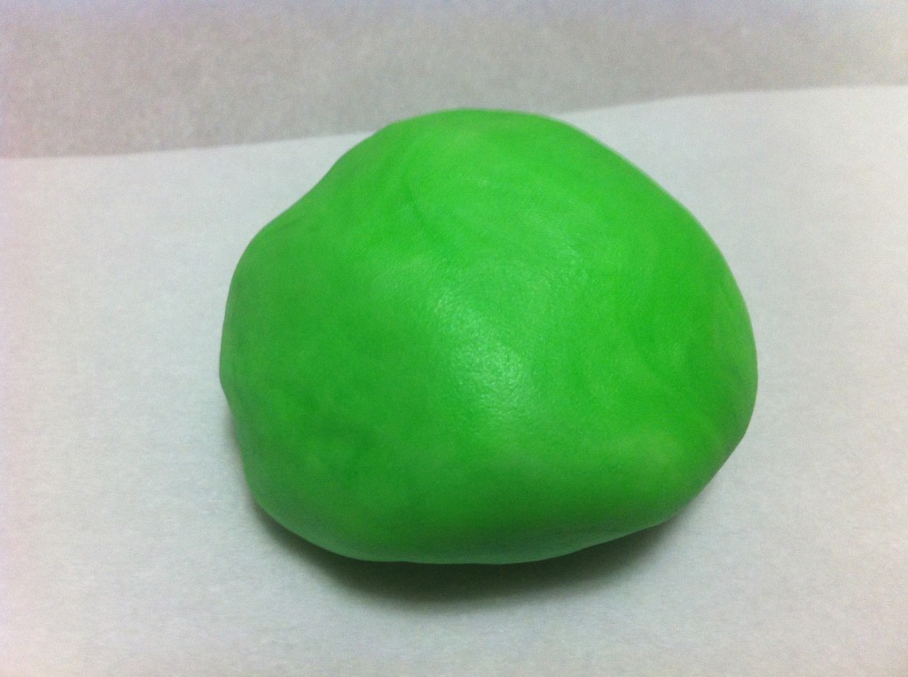 dyed fondant