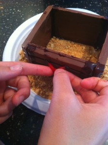 candy treasure chest with handle