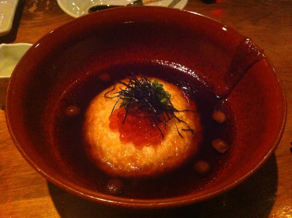 Agedashi Tofu Raku Las Vegas