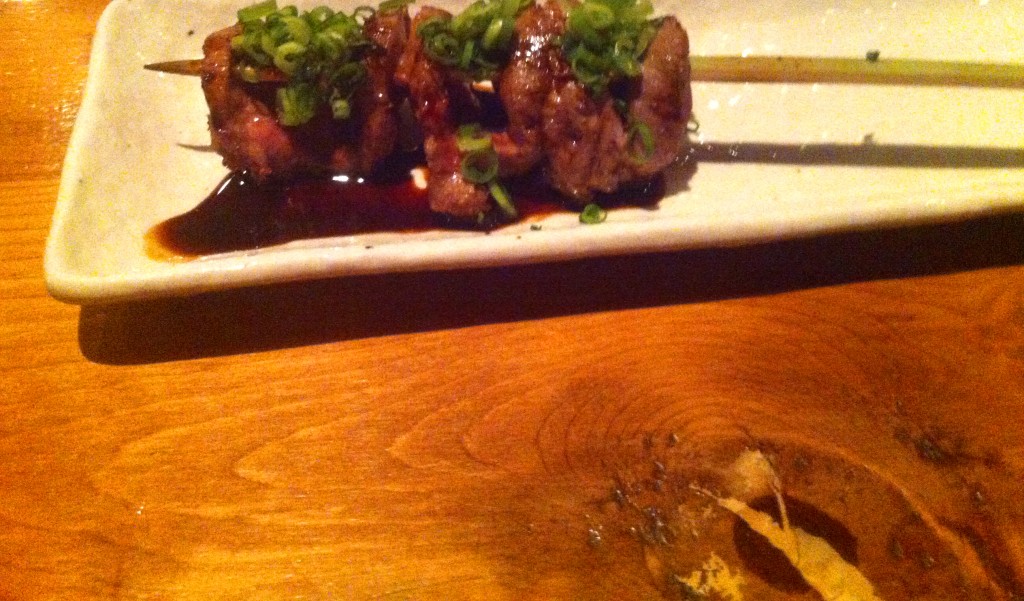 Duck with Balsamic Soy Raku Las Vegas