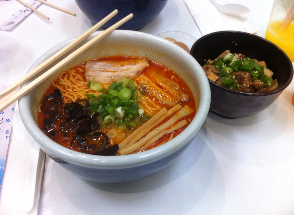 Santouka Spicy-Miso Ramen with Chashu Pork