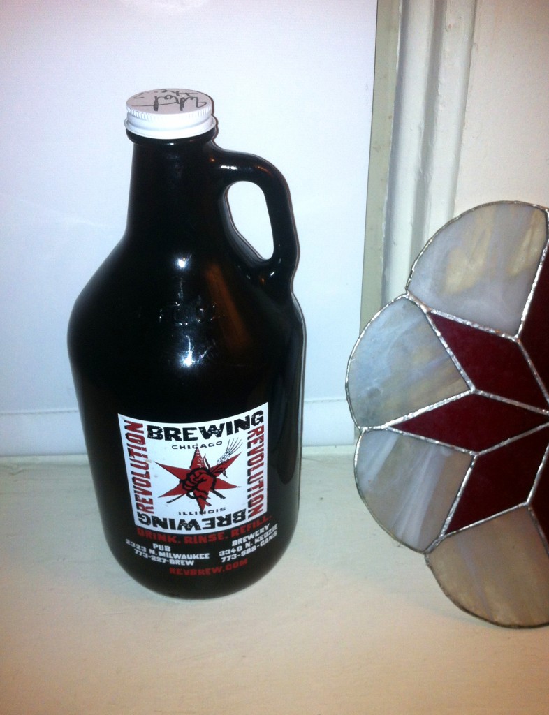 Revolution Brewing Growler