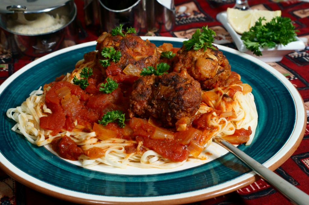 Homemade Spaghetti and Meatballs