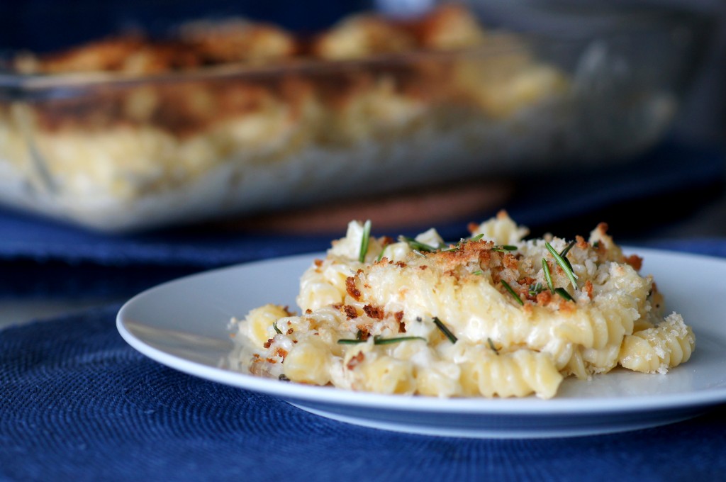 white truffle oil mac and cheese