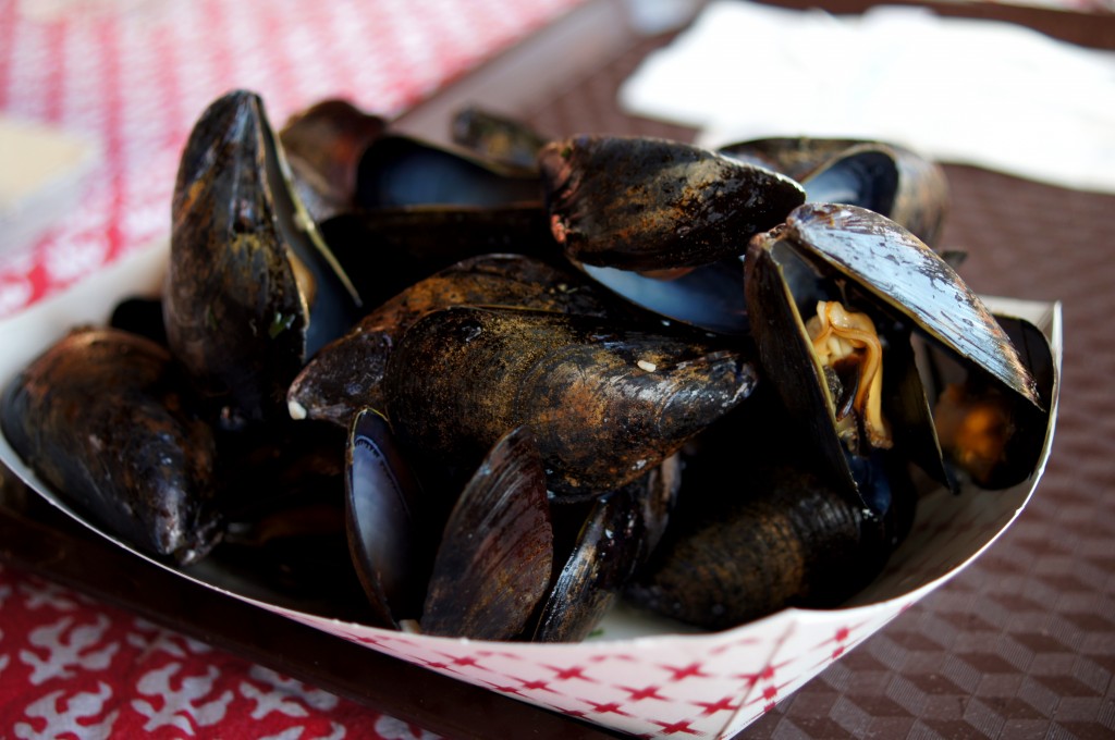 Steamed Mussels at Chauncey Creek Lobster Pier