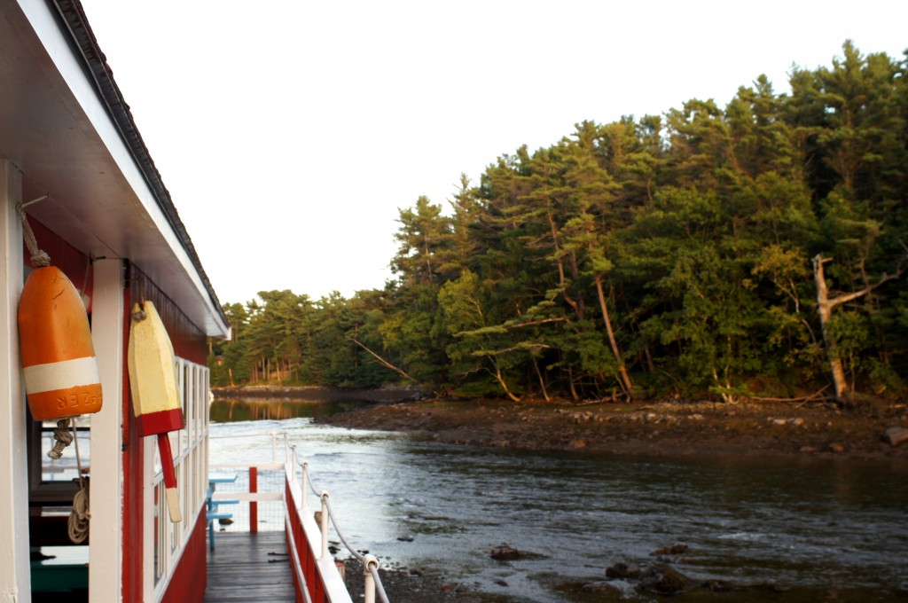 The View from Chauncey Creek Lobster Pier