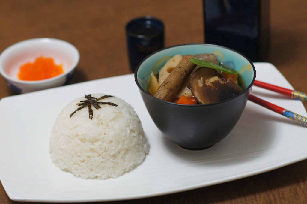 Japanese Sweet-Simmered Vegetables