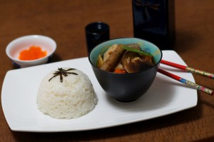 Japanese Sweet-Simmered Vegetables