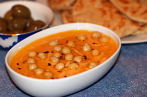 Spicy Harissa Hummus Recipe