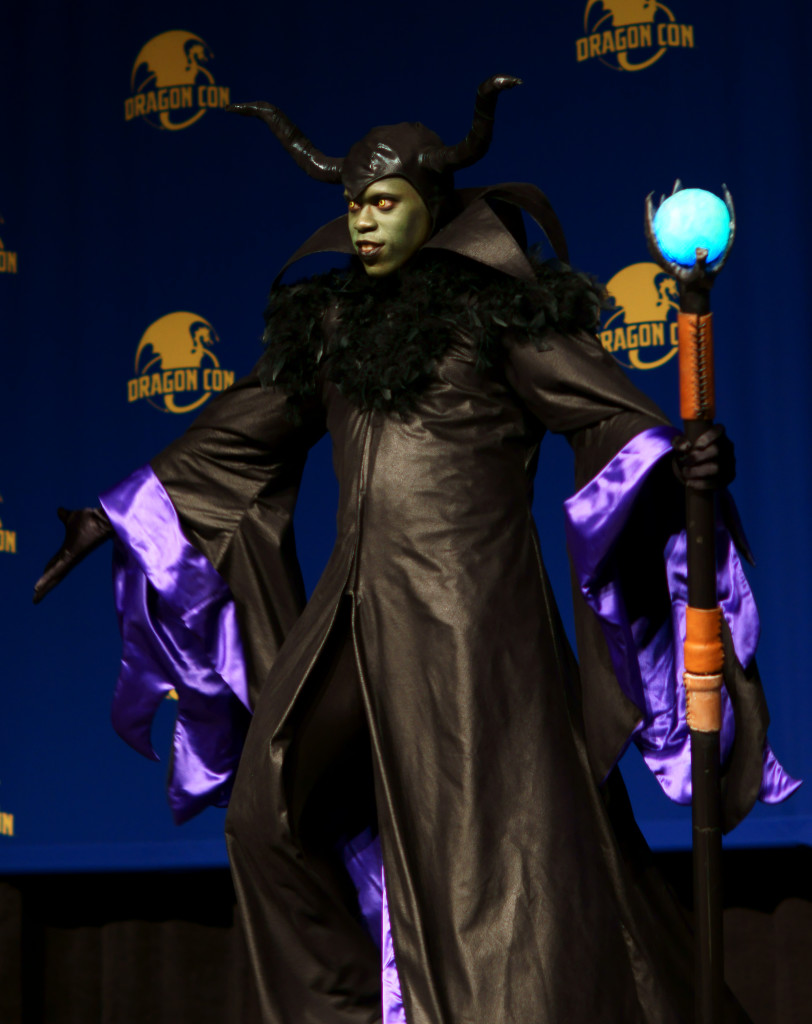 Maleficent from Sleeping Beauty at Dragon Con Masquerade 2015