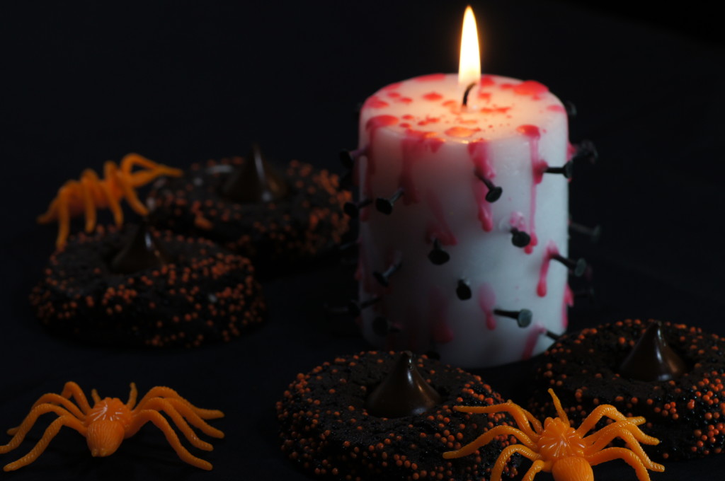 Bleeding Halloween Candle