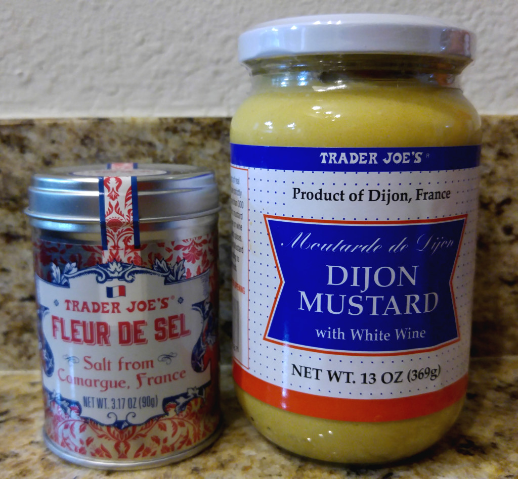 Fleur De Sel and Dijon Mustard from Dijon, France