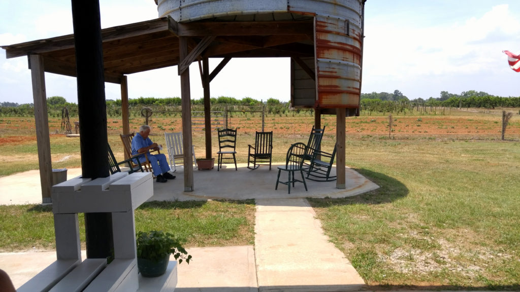 Gregg Farms’ Gathering Place – Pick a Peach and Take a Seat!