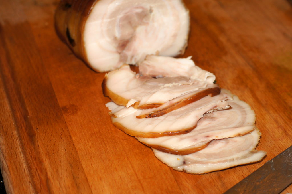 Thinly Sliced Chashu (Marinated Braised Pork Belly)