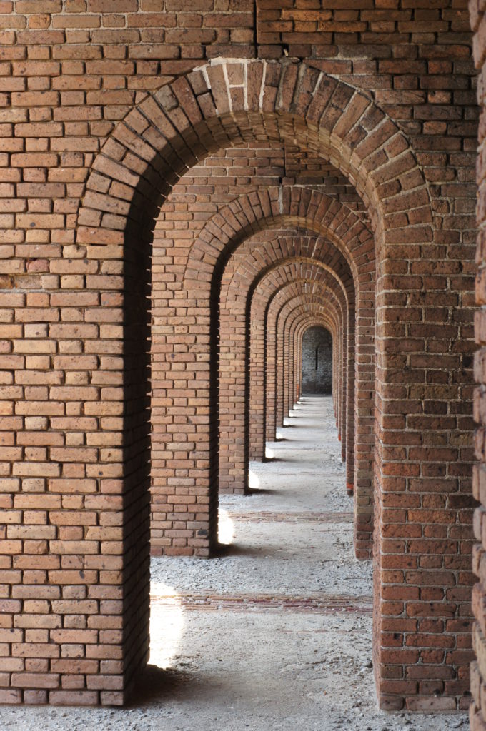 Fort Jefferson Communication Arches 