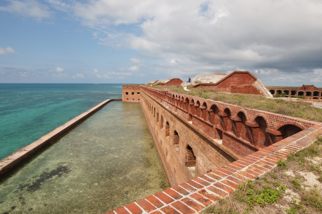 From the Battlements of Fort Jefferson in the Dry Tortugas National Park