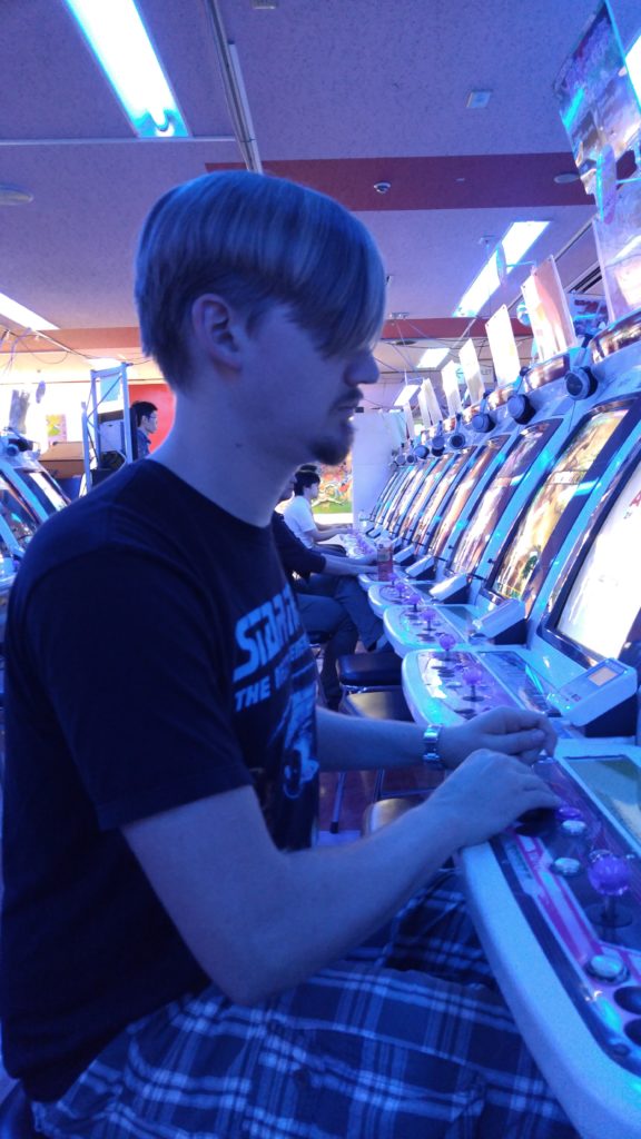 Rows of Arcade Games in Akihabara – So Many Games to play… 