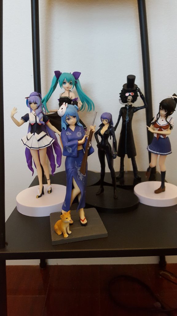 Our Haul of Anime Figures We Won in Various Arcades in Akihabara