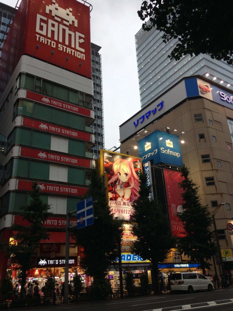 Taito Station Multi-Story Arcade in Akihabara