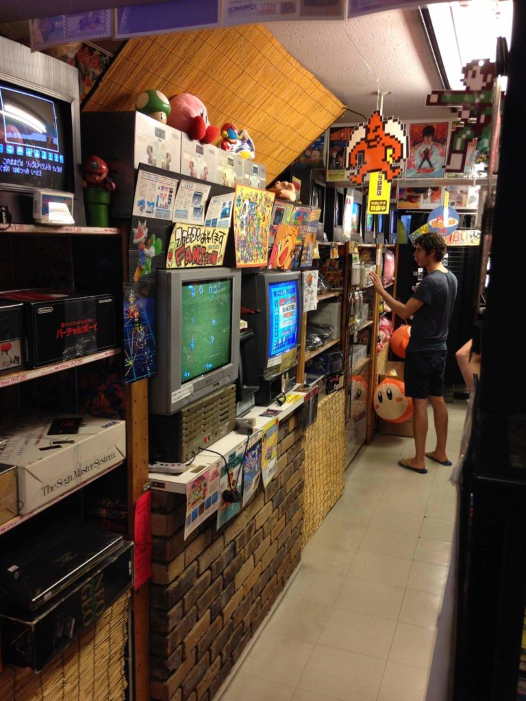 Retro Video Game Display and Consoles for Sale in Super Potato
