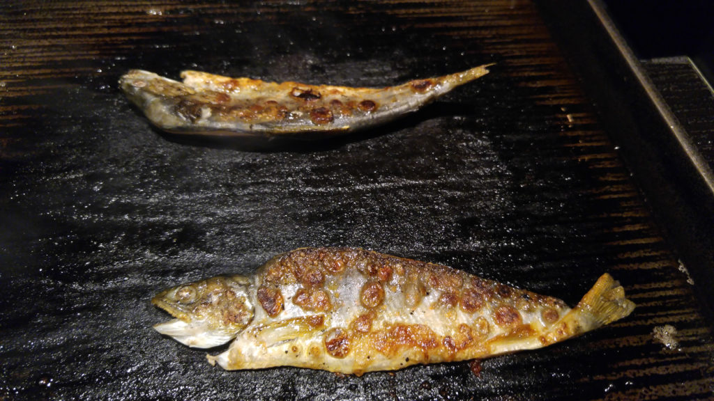 Grilled Fish at Restaurant Nupuri