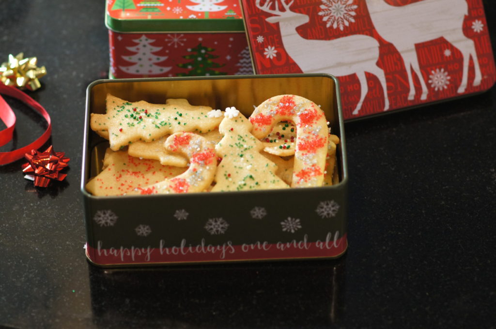 Mime’s Sand Tarts in Christmas Tins 