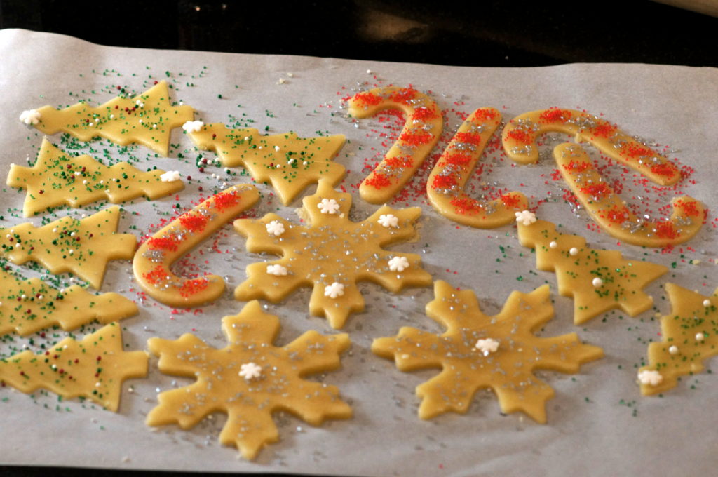 Sand Tarts Ready for Baking