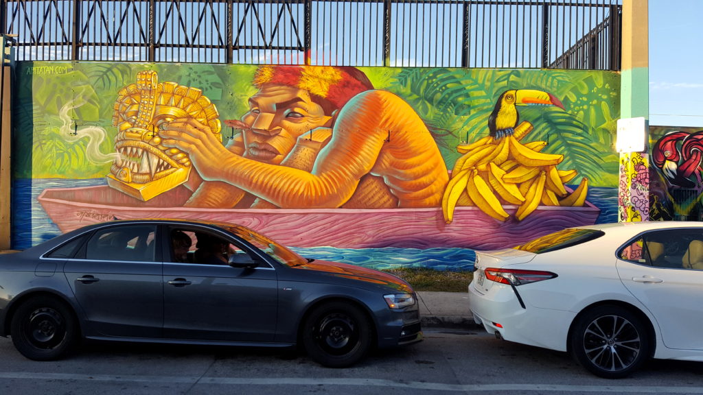 Colorful Street Art in Wynwood