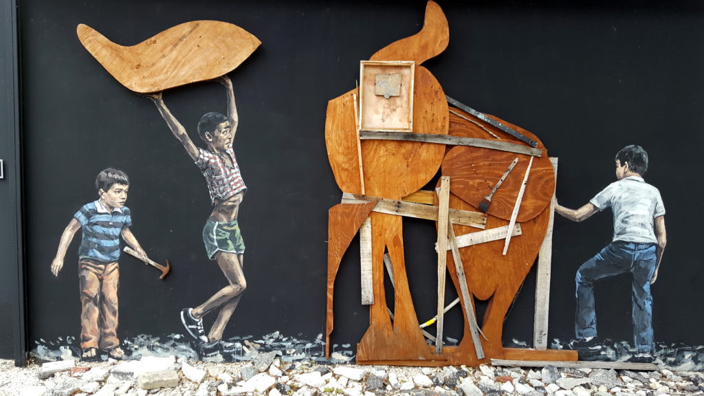 Ernest Zacharevic’s Wynwood Walls Mural 