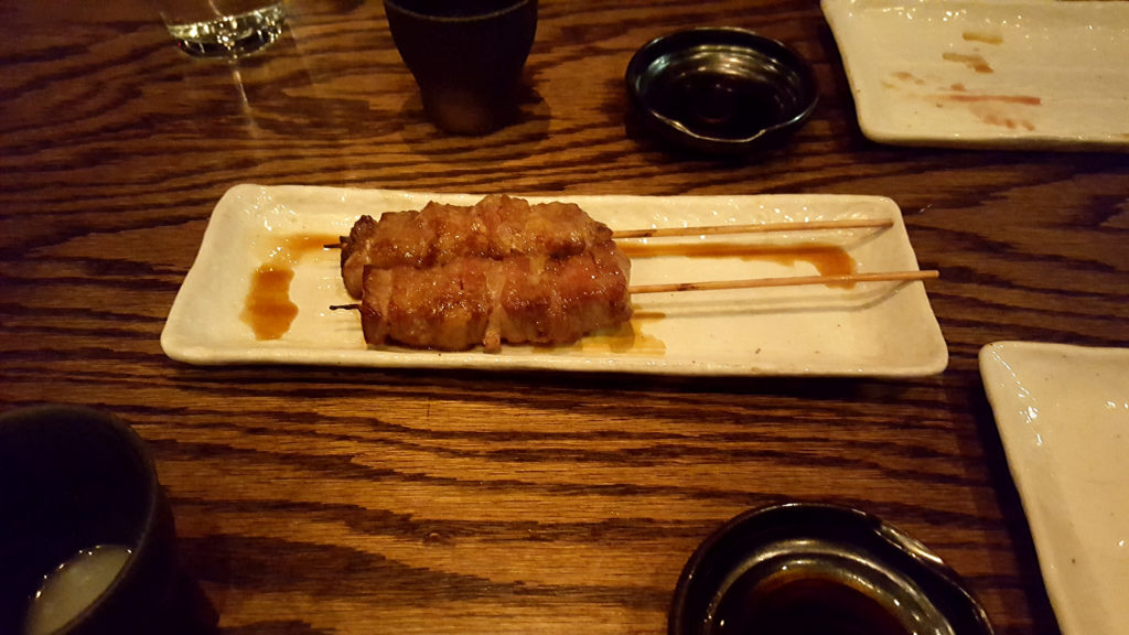 Iberico Pork with Teriyaki at Raku Restaurant