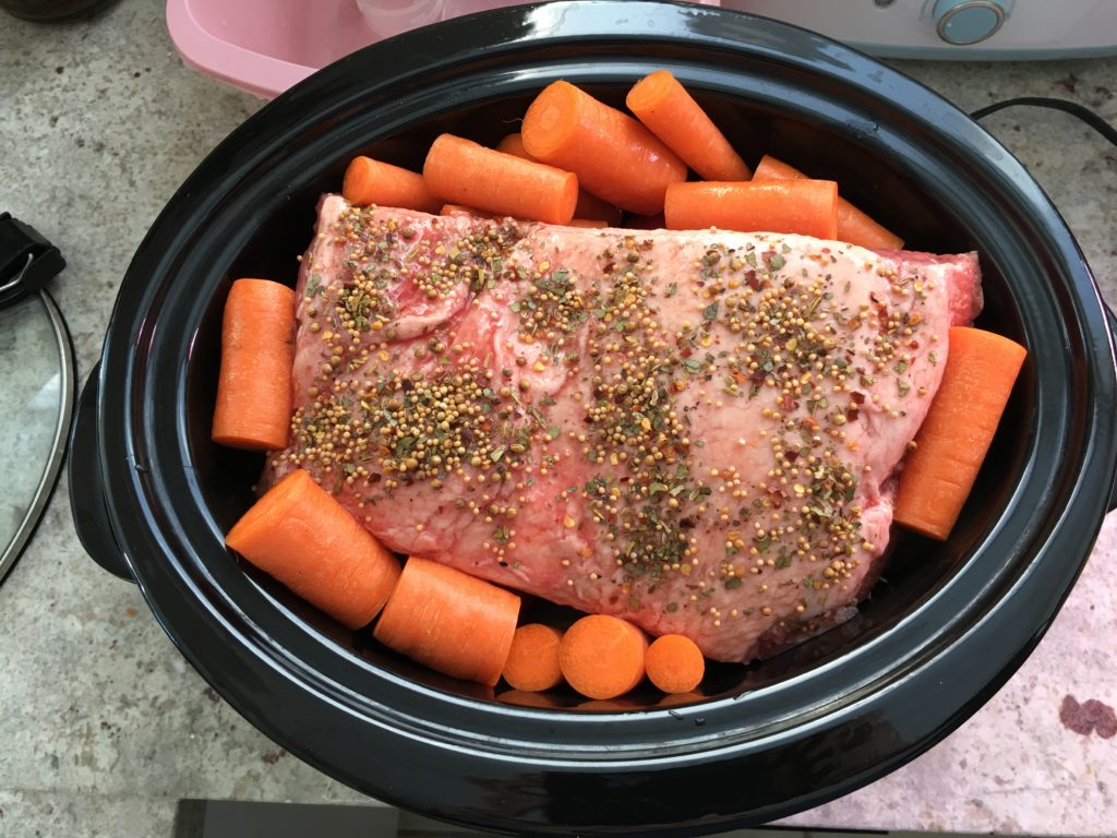Corned Beef and Cabbage Crockpot Dinner