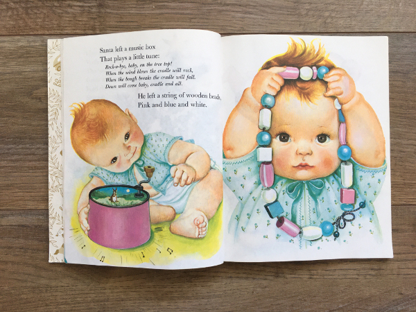 Pages from Baby's Christmas by Esther Wilkin