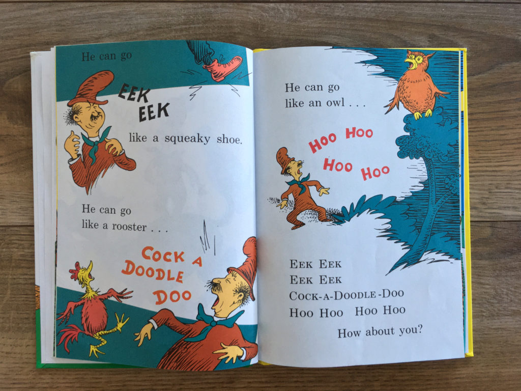 Pages from Mr. Brown Can Moo! Can You? by Dr. Seuss
