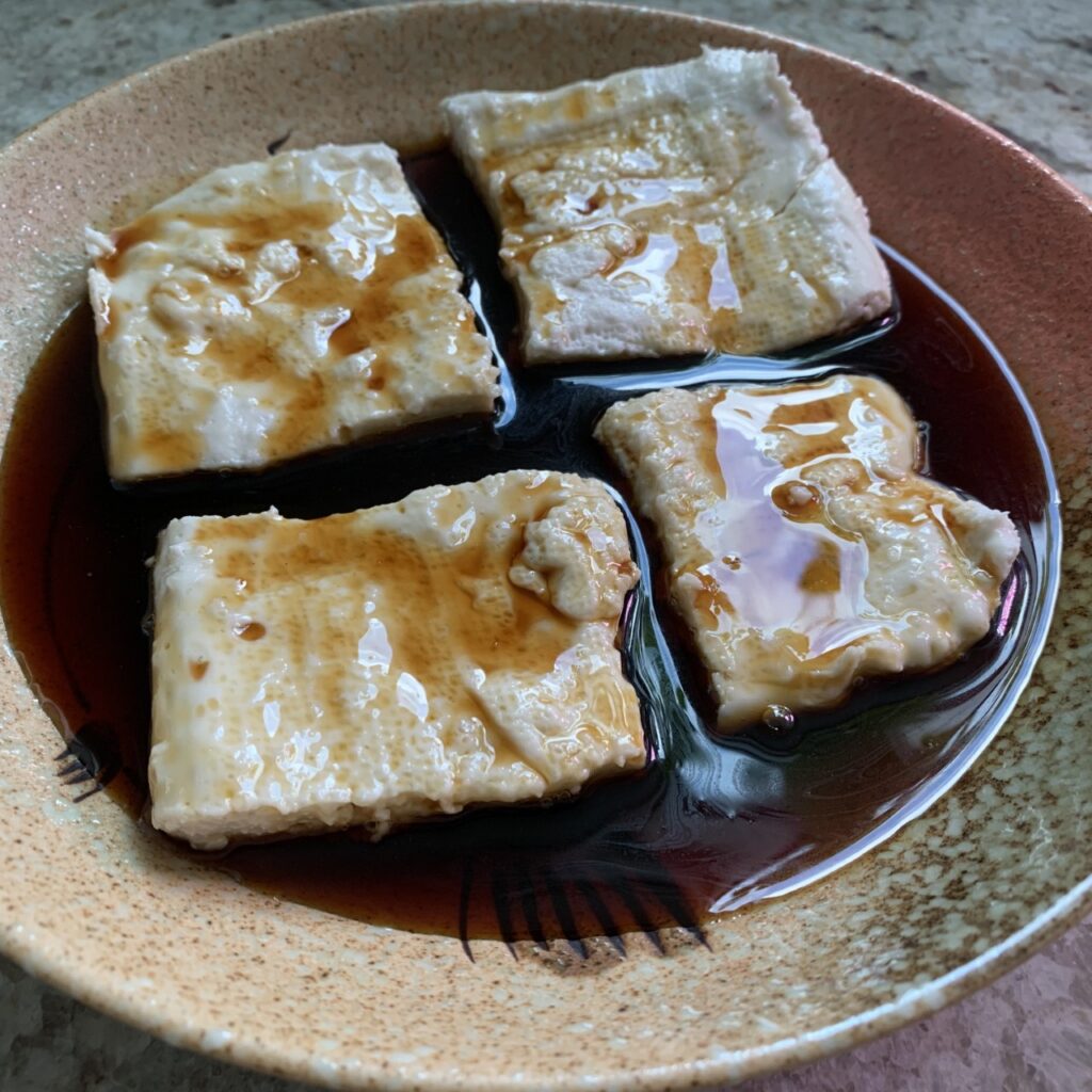 Finished Jimami Tofu Ready to Eat